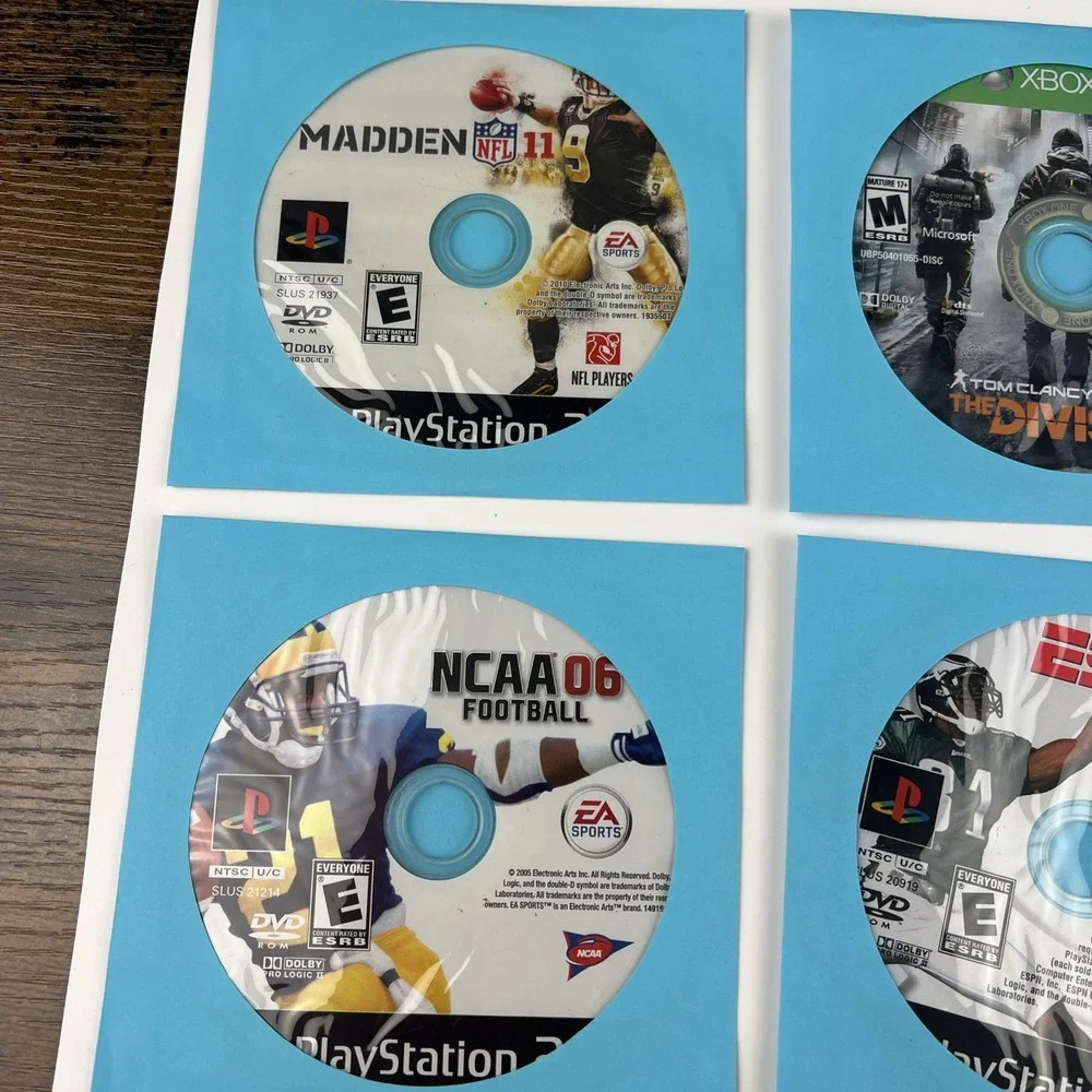 Multi Platform Loose Discs Video Game - Lot Of 50 - AS IS Untested Scratches #8